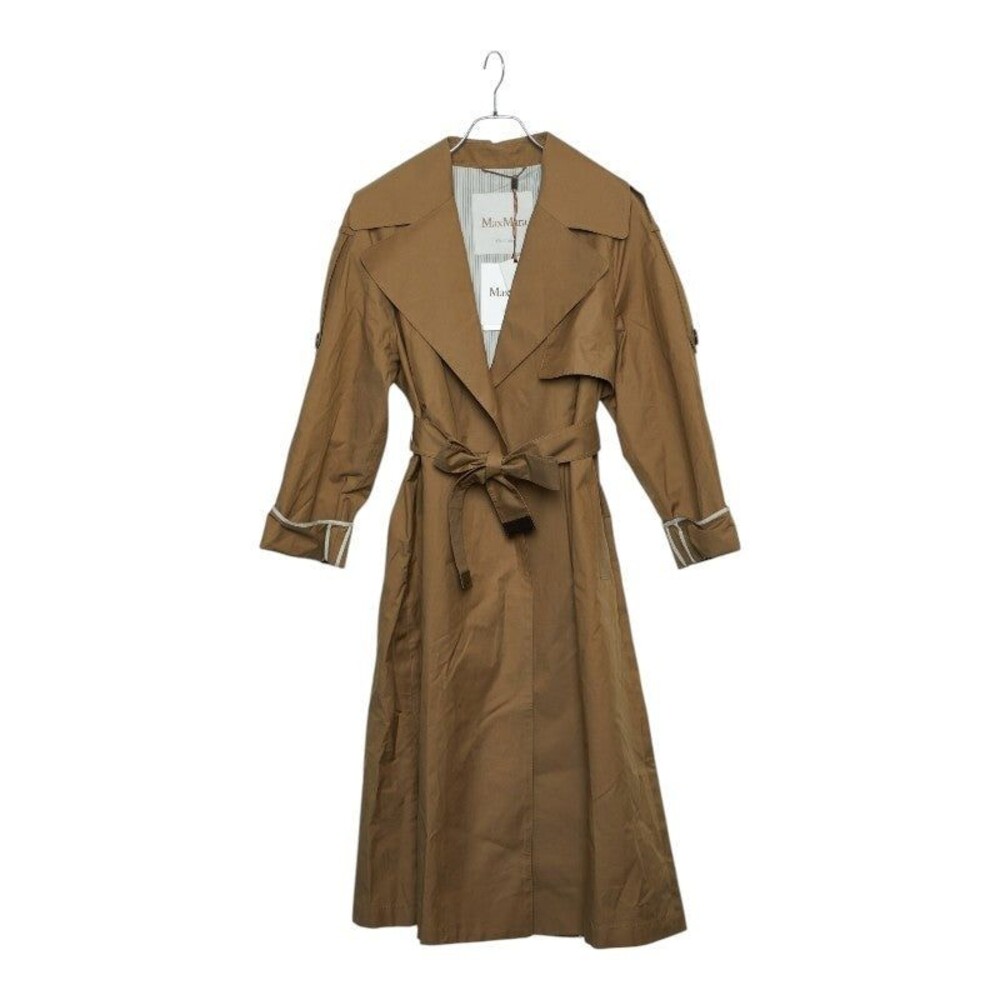 Max Mara The Cube U Trench Coat Oversize Brown Marron